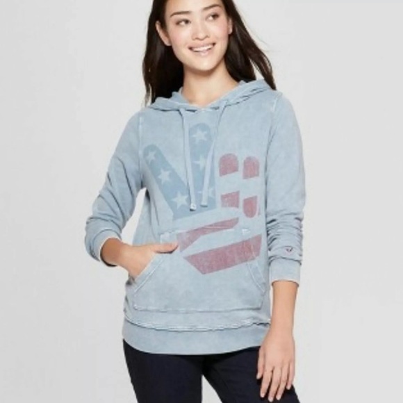 JUNK FOOD peace sign hoodie . ✌🏻 - Picture 1 of 5